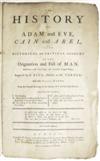 FALL OF MAN. The History of Adam and Eve, Cain and Abel. 1758